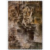 Cakatablo Portrait of Daniel-Henry Kahnweiler, 1910 by Pablo Picasso 500 Parça Puzzle Yapboz MDF Ahşap