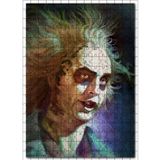 Cakatablo Retro Beetlejuice Beter Böcek Görsel 255 Parça Puzzle Yapboz MDF Ahşap