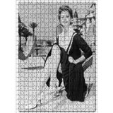 Cakatablo Sophia Loren 1955 500 Parça Puzzle Yapboz MDF Ahşap