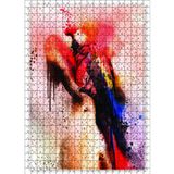 Cakatablo Suluboya Papağan 500 Parça Puzzle Yapboz MDF Ahşap