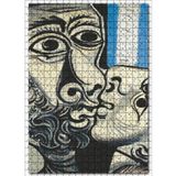 Cakatablo The Kiss 1969 by Pablo Picasso 500 Parça Puzzle Yapboz MDF Ahşap