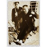 Cakatablo Ulusal Egemenlik ve Çoçuk Bayramı Atatürk 1000 Parça Puzzle Yapboz MDF Ahşap