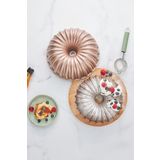 Cake Pro Dilimli Rosegold Döküm Kek Kalıbı