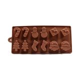 Cakes Party Yılbaşı -Yeni Yıl Temalı Silikon Çikolata Kalıbı