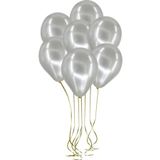 Cakes&Party Fırsat Ayı 25'li Lateks Metalik Balon Gümüş