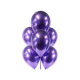 Cakes&Party Latex Krom Balon 10'lu Mor - 10 Adet