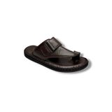 Cakgo 120-26 Hakiki Deri Ultra Soft Parmak Arası Anatomik Erkek Terlik 40-47