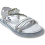 Cakgo Arzen Bebe 221-25 Anatomik Taşlı Cırtlı Kız Çocuk Sandalet 31-36