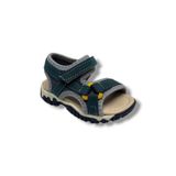 Cakgo Arzen Bebe 225-26 Cırtlı Anatomik Erkek Bebek Sandalet Petrol Gri 19-21