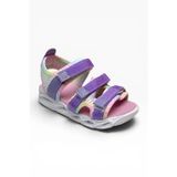 Cakgo Arzen Bebe 230-26 3 Cırtlı Işıklı Anatomik Kız Çocuk Sandalet Lila Pembe 26-30
