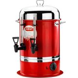 Çakır Çelik 40 Bardak Endüstriyel Çay Otomatı (Kırmızı)