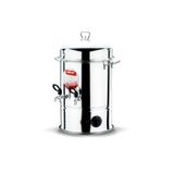 çakır çelik Elektrikli Semaver Metal Musluk 40 Bardak