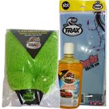 Çakır Grup Araba Mikrofiber Yıkama Eldiven +Cilalı Şampuan 500 Ml+ 50X70 Microfiber Süper Bez