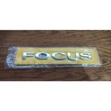 Çakır Grup Ford Focus Arka Bagaj Yazısı Çift Taraflı Bantlı Focus Logo 2006-2011 Modele Kadar Uyumlu - Altın - Gümüş - Siyah