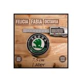 ÇakırGrup Skoda Fabia 2000-2008 Modele Kadar Uyumlu Arka Bagaj Uyumlu Arma Logo-1 Adet Fiyatıdır--7,5 Cm Ölçü