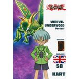 Çakmak Oyun Dükkanı Ingilizce Weevil Underwood Destesi 58 Yugioh Kartı Yu-Gi-Oh! - 6X9