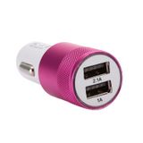 Çakmak Soketi Çift Usb'li-pembe / Icca84-3