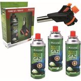Çakmaklı Turbo Torch Pürmüz ve 4 Adet Kartuş - Renkli
