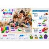 Calais Sihirli Su Jel Deney Seti – Renkli Çiftlik Hayvanları 3D Oyuncak Yapımı