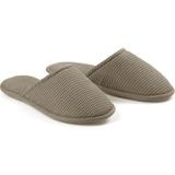 Calamus Vizon Unisex Havlu Terlik - Açık Kahverengi