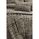 Calantha Home Collection Megan 4 Parça Çift Kişilik Yatak Örtüsü Seti Kahverengi 240 X 260 Cm, Kahverengi, 240 X 260 Cm