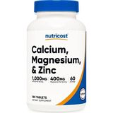Calcium Magnezyum & Zinc - 1000MG Calcium - 400 Mg Magnezyum - 60 Servis 180 Kapsül.usa Menş - aromasız