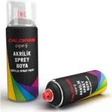 Caldini AKRİLİK BOYA RAL-1013 İNCİ BEYAZI SPREY BOYA UNIVERSAL (12 ADET)