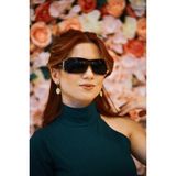 Caldini Gri Metal Polarize CS105 C5 Kadın Güneş Gözlüğü