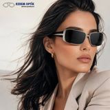 Caldini Gümüş Metal Polarize CS100 C5 Kadın Güneş Gözlüğü