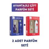 Caldion Avantajlı Çift Parfüm Seti ( 2 Adet Parfüm 50 ml 2 Adet Deodorant 150 ml )