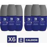 Caldion Classic Erkek Roll-On Odunsu Koku Tüm Cilt Tipleri İçin 6 x 50 ml.
