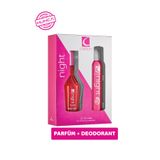 Caldion Night Kadin Parfum 100Ml Edt+ 150Ml Deodorant Set