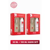Caldion Parfüm 100 Ml+150 Ml Deo&50ml Edt +150 Ml Deo Kadın Parfüm Seti
