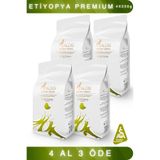 Caldis® Aroma Ababa™ 250 gr 4'lü Set Etiyopya Yöresel Çekirdek Filtre Kahve