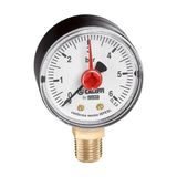 Caleffi 557410 - Caleffı - Basınç Saati 0-10 Bar, 1/4 Merkez Arka Bağl.