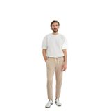 CALİA Erkek Duble Paça Rahat Kesim Pantolon, Soft Cream, S Beden