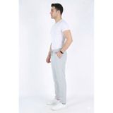 CALİA Gri Renk Erkek Hambez Lastikli Rahat Kalıp Pamuk Eşofman Alt Pantalon 101