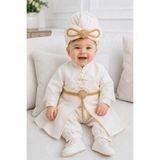 Calide Baby&Kids Osmanlı Tuğralı Erkek Bebek Kaftan Mevlüt Takımı / Sünnet Kıyafeti