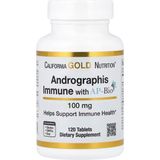 California Gold Nutrition Andrographis Immune With Ap-Bio 100 mg 120 Tablets - Aromasız