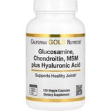 California Gold Nutrition Glucosamine, Chondroitin, Msm Plus Hyaluronic Acid, 120 Kapsül
