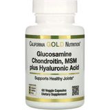 California Gold Nutrition, Glucosamine(Glukozamin) Chondroitin, Msm Plus 60 Veggie Caps - 60 KAPSÜL