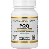 California Gold Nutrition Pqq, 20 Mg, 30 Veggie Softgels/pqq,/canlandırıcı enerji verici 20 Mg, 30 Vejetaryen Yumuşak Kapsül - 1 Adet