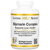California Gold Nutrition Silymarin Complex 360 Veggie Kapsül - İthal