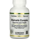 California Gold Nutrition Silymarin Complex Liver Health 300MG 120 Veggie Capsul Usa Menşei 3537