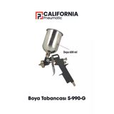 California Pneumatic Havalı Boya Tabancası S-990G Alüminyum Üstten Depo 1,8Mm 600Cc Cap69931 Calıfornıa