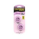 California Scents Mini Diffuser La Lavender Lavanta Çiçeği Parfümlü Kalorifer Geçme Koku 2'li Set