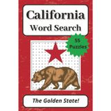 California Word Search Puzzle Book: 55 Puzzles About The Golden State