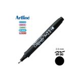 Caligraphy Pen 2.0 Kesik Uçlu Kaligrafi Kalemi Siyah / EPF-242