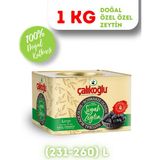 Çalıkoğlu 1 kg 231-260 L Doğal Gemlik Özel Siyah Zeytin