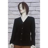 Çalıkuşu Gofralı Anne Çeket M2341 - Siyah
